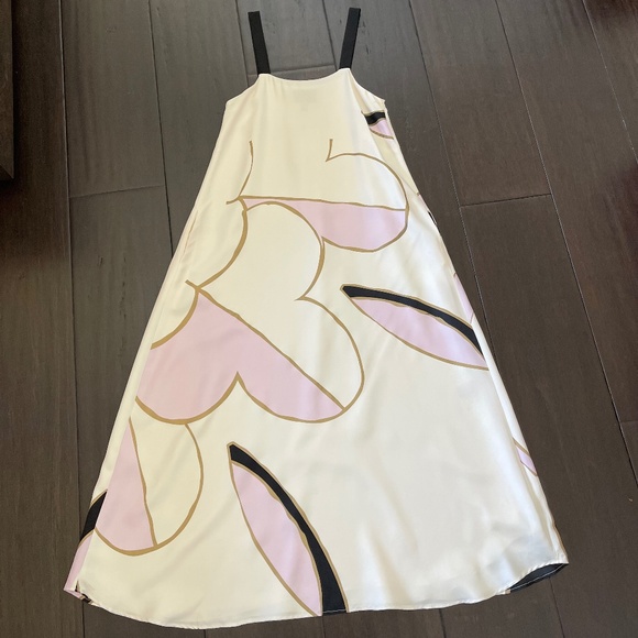 NWOT Cynthia Rowley x Anthropologie Petaline Trapeze A-line Maxi Dress : Size 4 - Picture 6 of 9